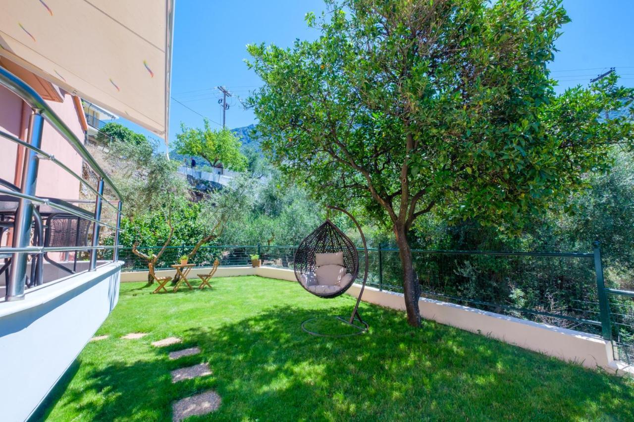 Almyros Aktis Private Garden Apartment 卡拉马塔 外观 照片
