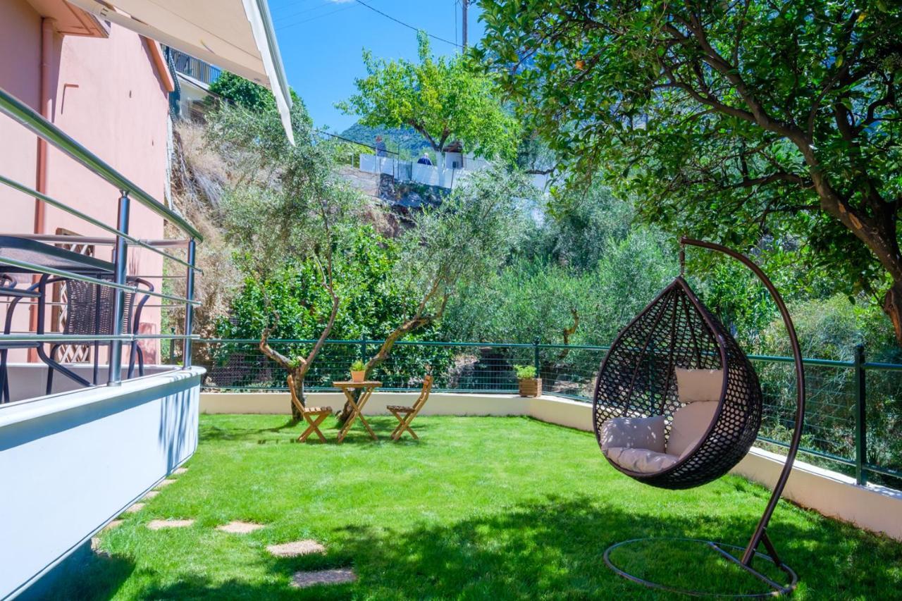 Almyros Aktis Private Garden Apartment 卡拉马塔 外观 照片