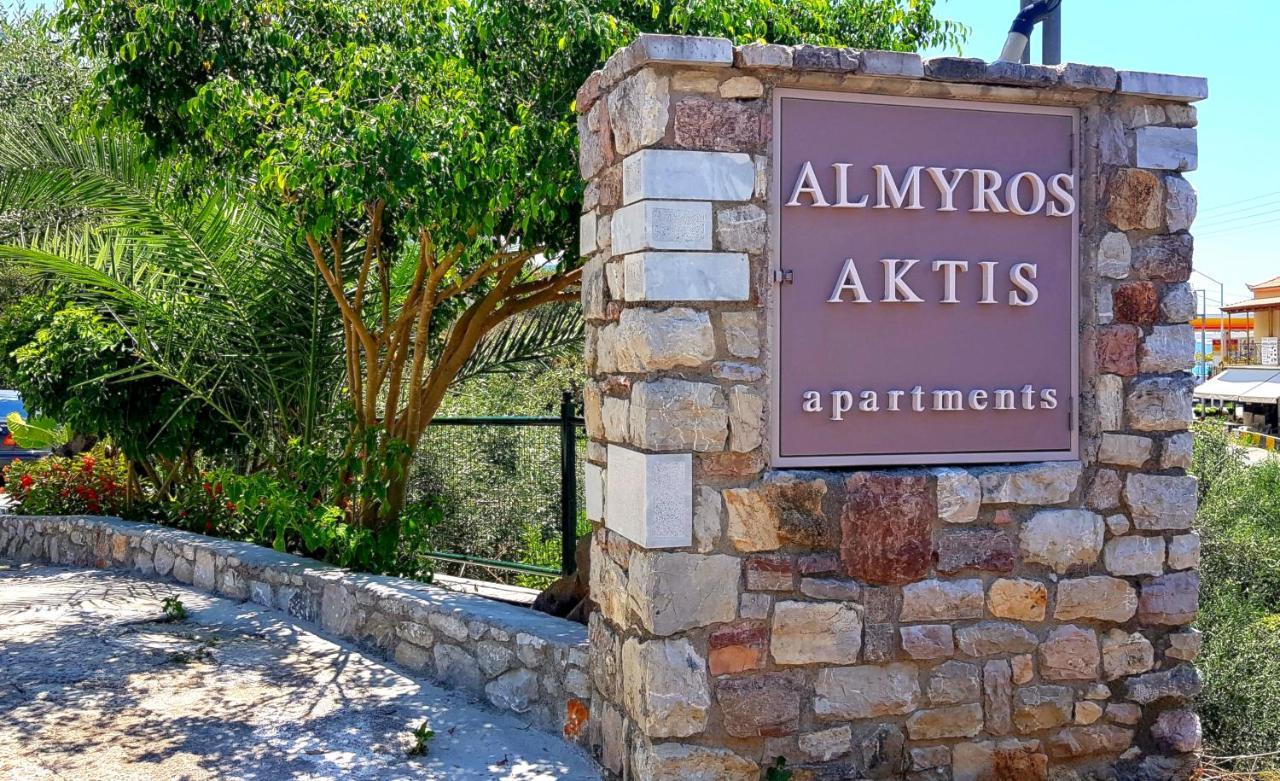 Almyros Aktis Private Garden Apartment 卡拉马塔 外观 照片